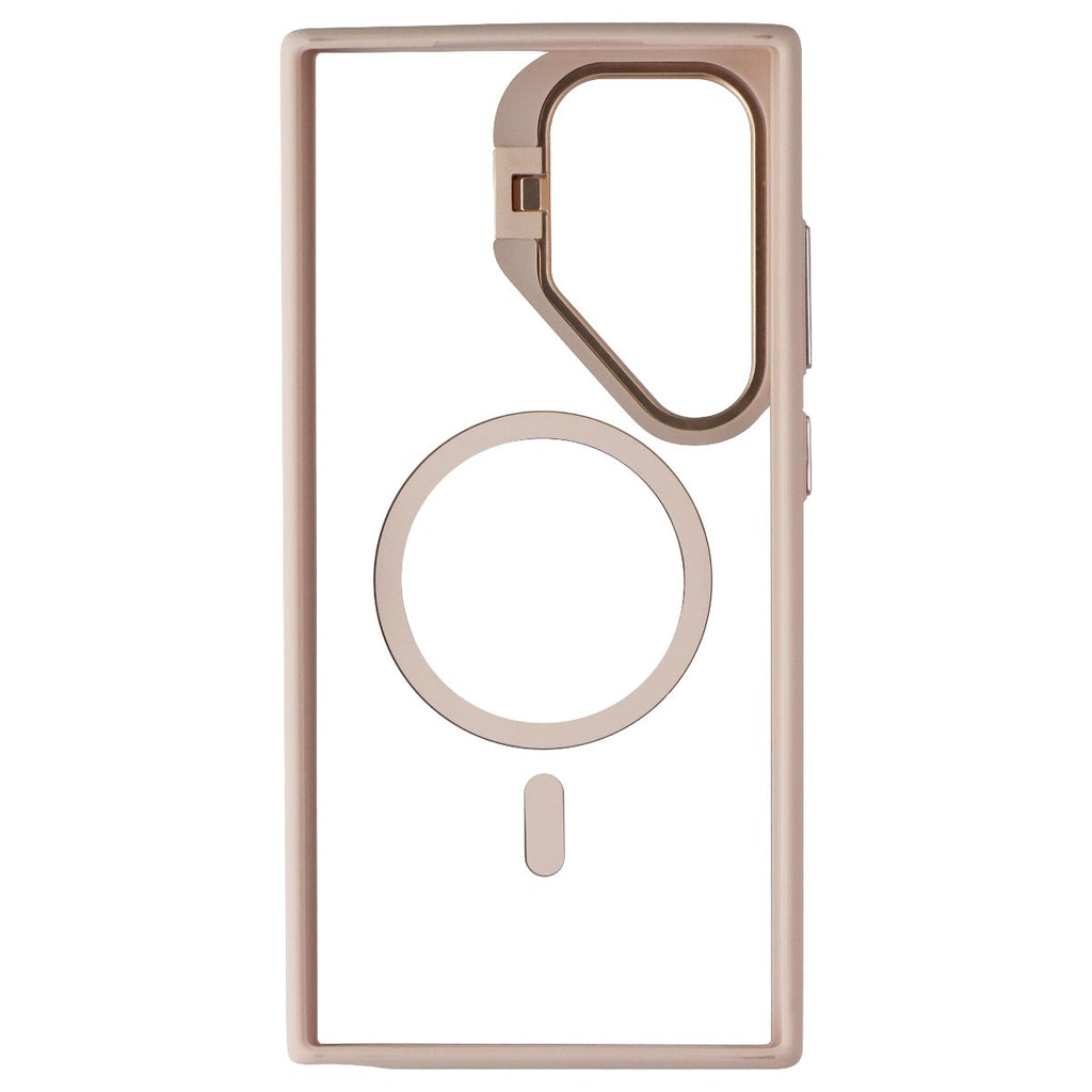 Prodigee KickIt Case for MagSafe for Samsung Galaxy S24 Ultra - Clear / Rose - New - Image 3