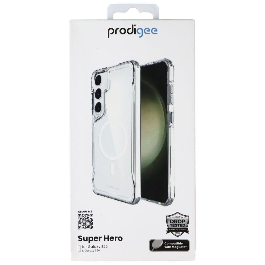 Prodigee Super Hero Series Case for MagSafe for Samsung Galaxy S25 - Clear - New