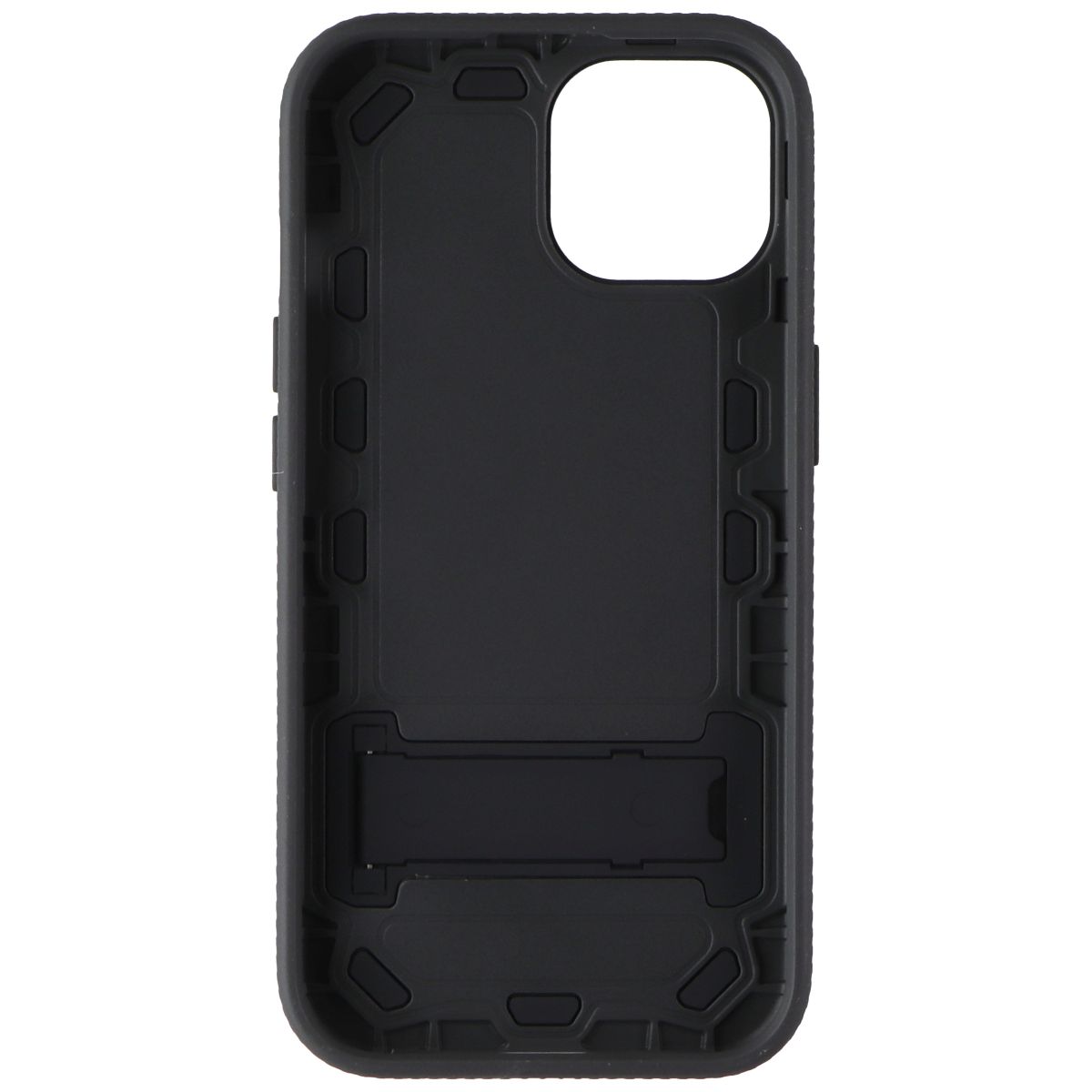 Quikcell Grand Advocate Two-Layer Kickstand Case for Apple iPhone 15 - Black - New - Image 3