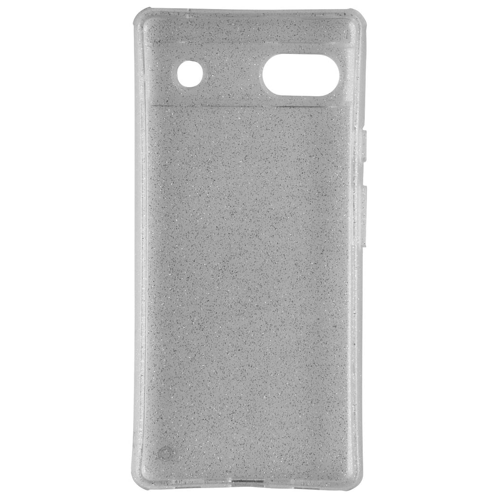 Quikcell Icon Silver Shimmer Case for Google Pixel 6a - Glitter/Clear - New - Image 3