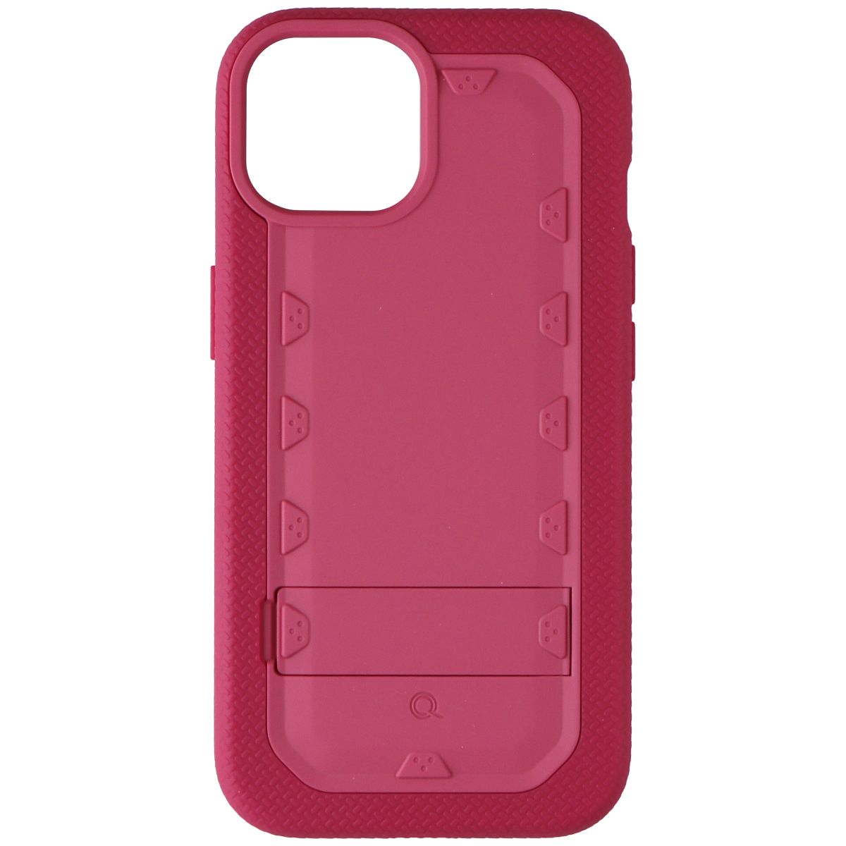 Quikcell Grand Advocate Series Kickstand Case for Apple iPhone 15 - Desert Pink - New - Image 2