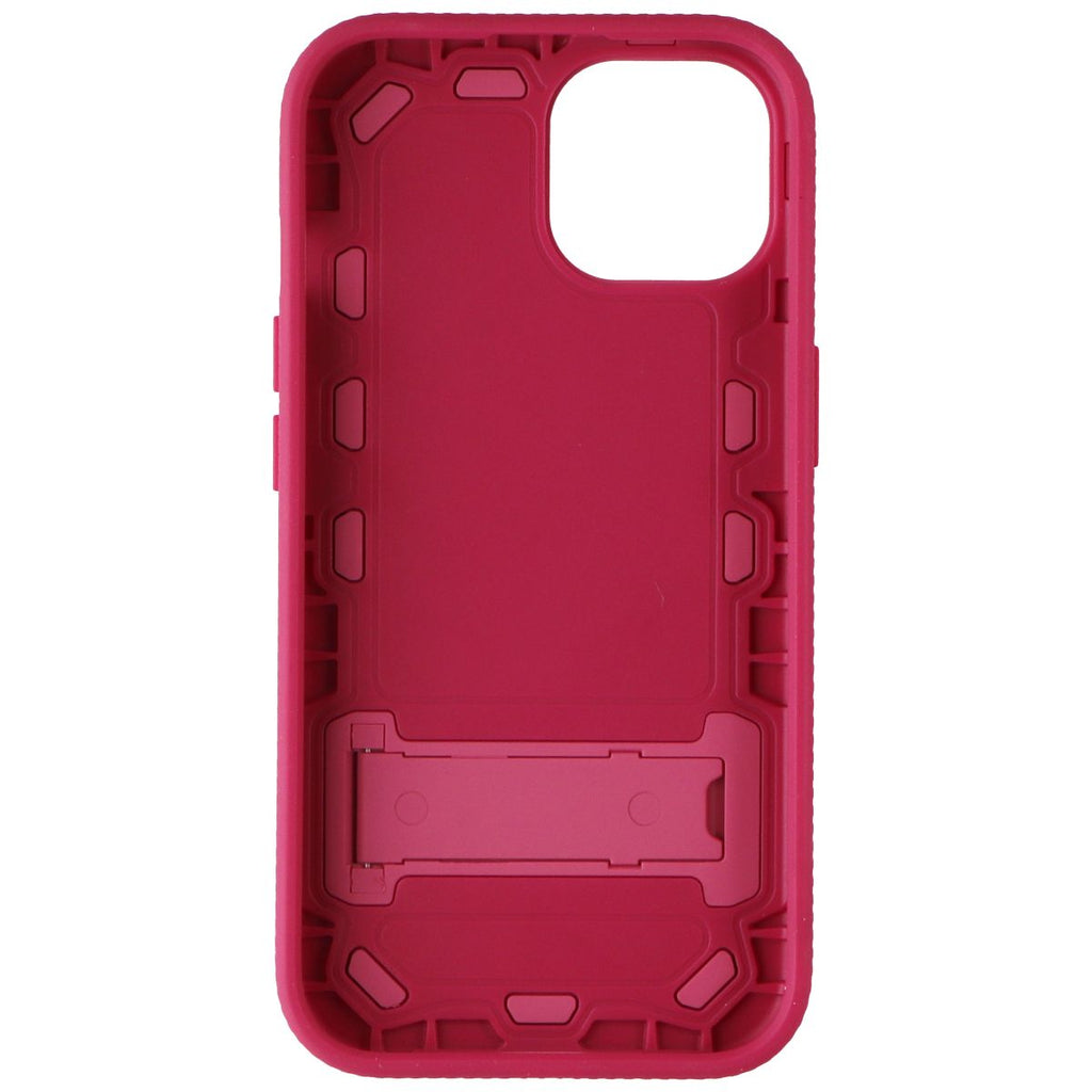 Quikcell Grand Advocate Series Kickstand Case for Apple iPhone 15 - Desert Pink - New - Image 3
