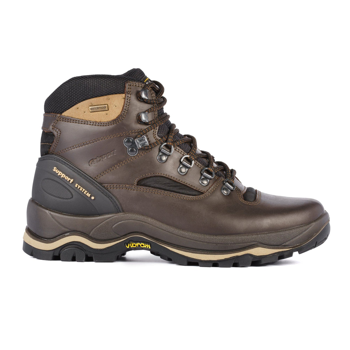 Grisport Quatro Mens Waterproof Walking Boot - Brown - Image 4