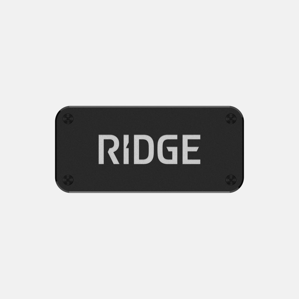 Ridge Logo Plate - Royal Black - Image 2