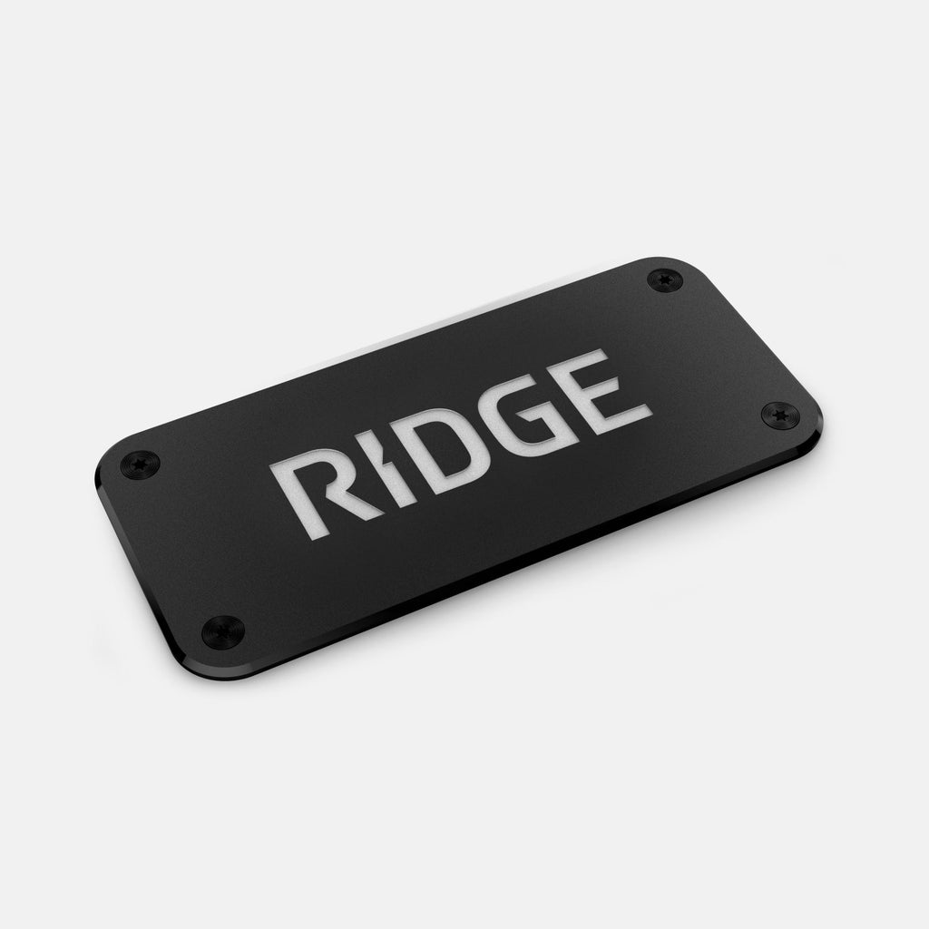 Ridge Logo Plate - Royal Black - Image 4