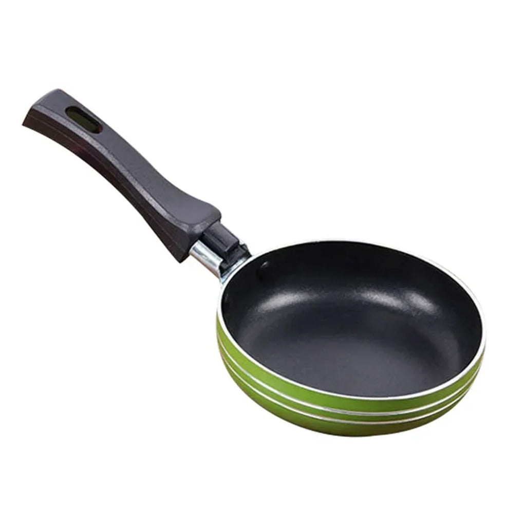 12cm/14cm/16cm Mini Frying Pan Non-Stick Steel Frypan Pot Saucepan Random Color For Cookware Kitchen Cookware - Image 12