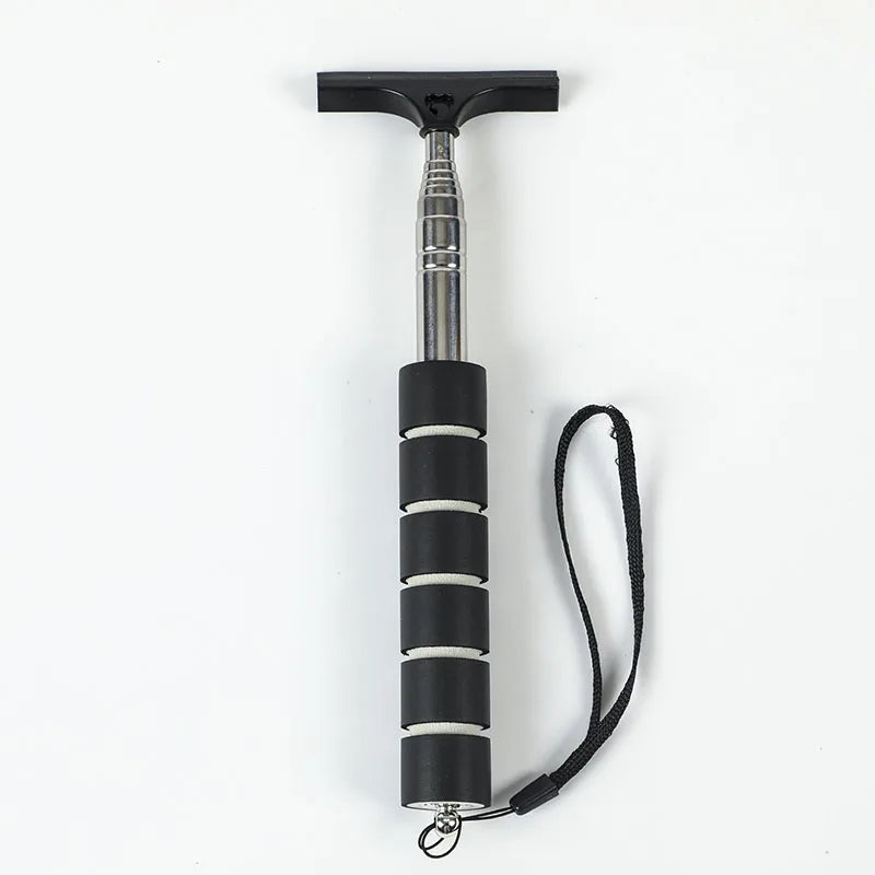Car Rearview Mirror Wiper Cleaning Tool Auto Glass Mist Cleaner Scraper Car Accessories Handle Telescopic Window - Image 24