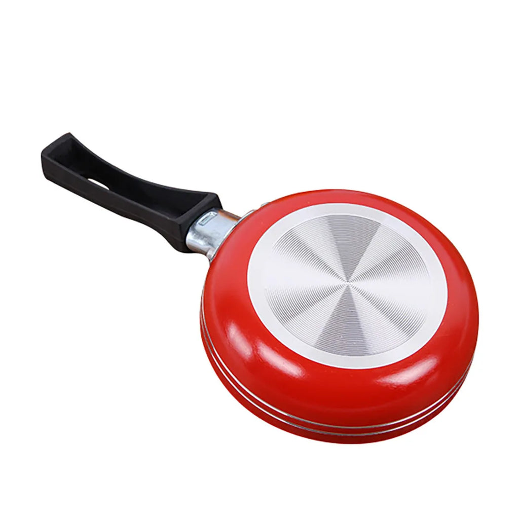 12cm/14cm/16cm Mini Frying Pan Non-Stick Steel Frypan Pot Saucepan Random Color For Cookware Kitchen Cookware - Image 6