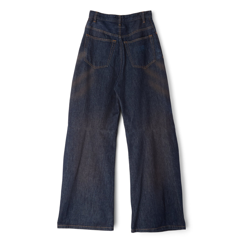 MM6 Maison Margiela Pants 5 Pockets (Blue) - Image 2
