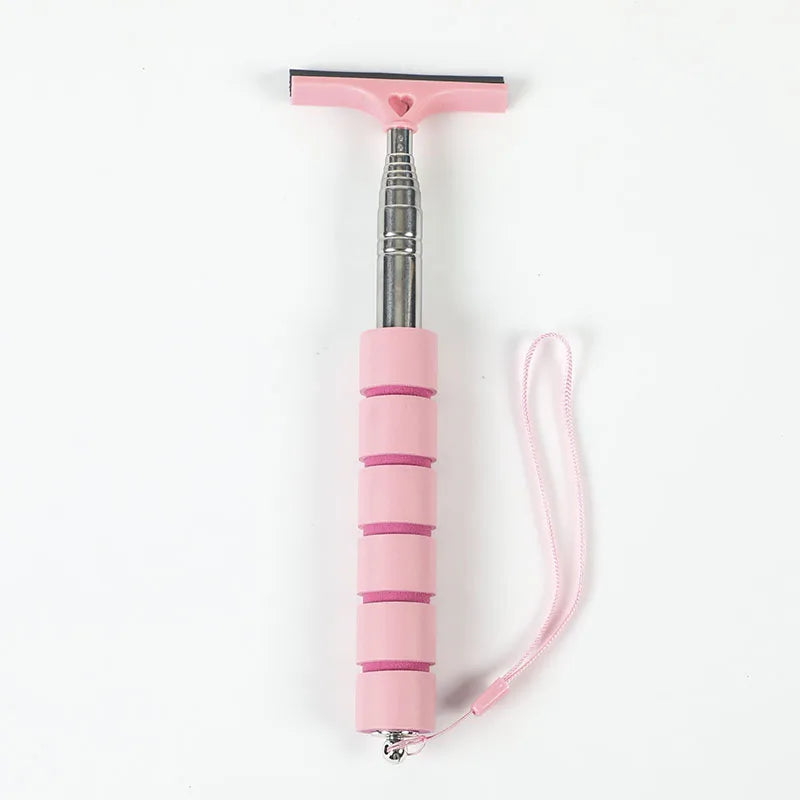 Car Rearview Mirror Wiper Cleaning Tool Auto Glass Mist Cleaner Scraper Car Accessories Handle Telescopic Window - Image 25
