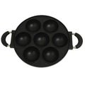 7 Hole Cake Cooking Pan Cast Iron Omelette Pan Non-stick Cooking Pot Breakfast Egg Cooking Pie Cake Mold Cookware Kitchenware