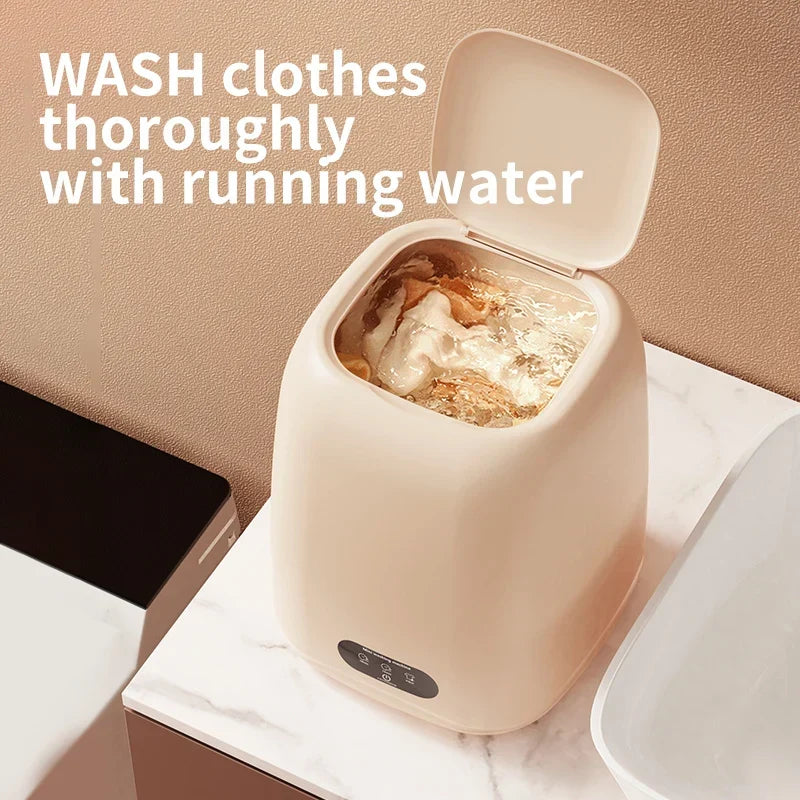 Small Washing Machine for Underwear Children's Clothes mini Washer fully automatic Portable Washing Machine - Image 2