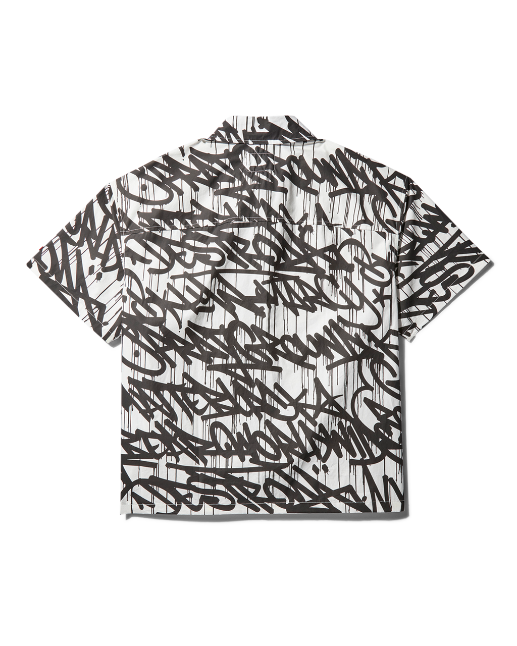 Graffiti Short Sleeve Button Front Shirt - Image 2