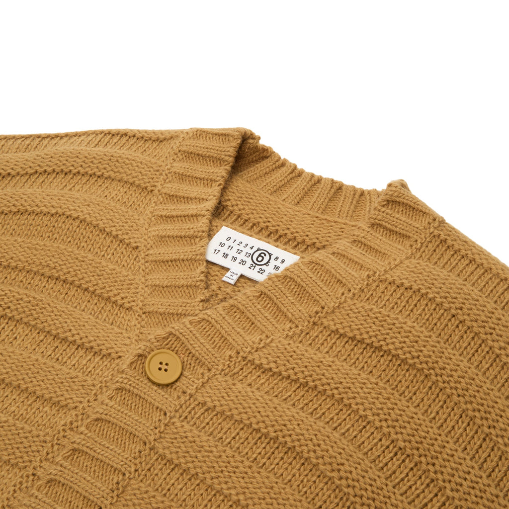 MM6 Maison Margiela Cardigan (Beige) - Image 3