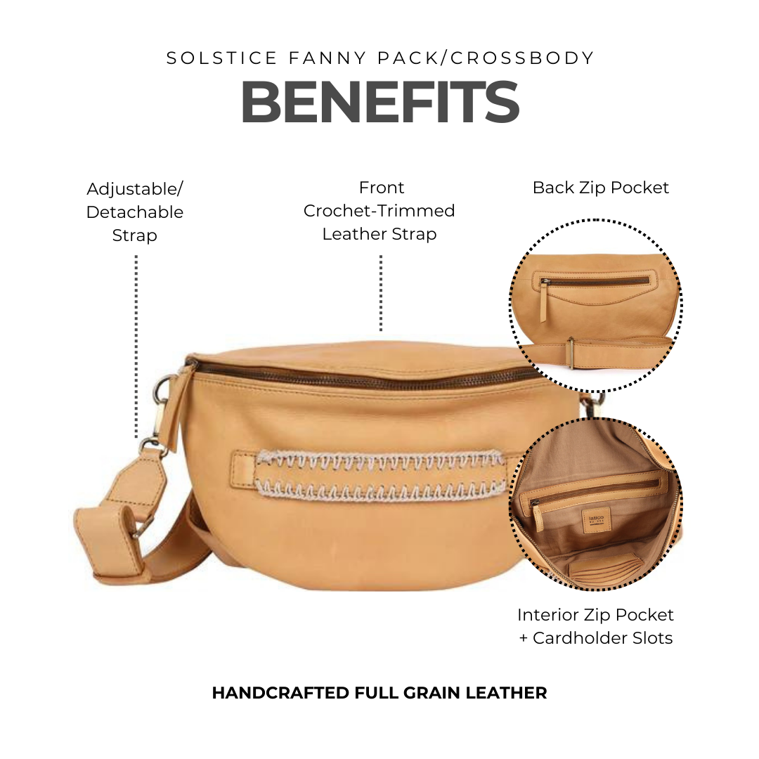Solstice Leather Fanny Pack - Image 7