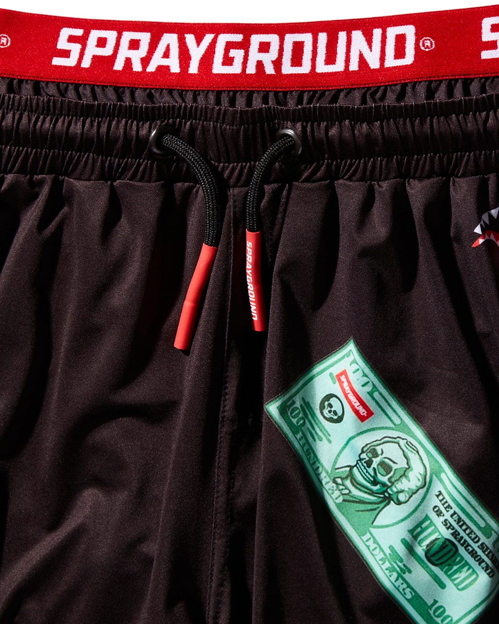 Patch All-In Corto Swim Trunks (Black) - Image 4