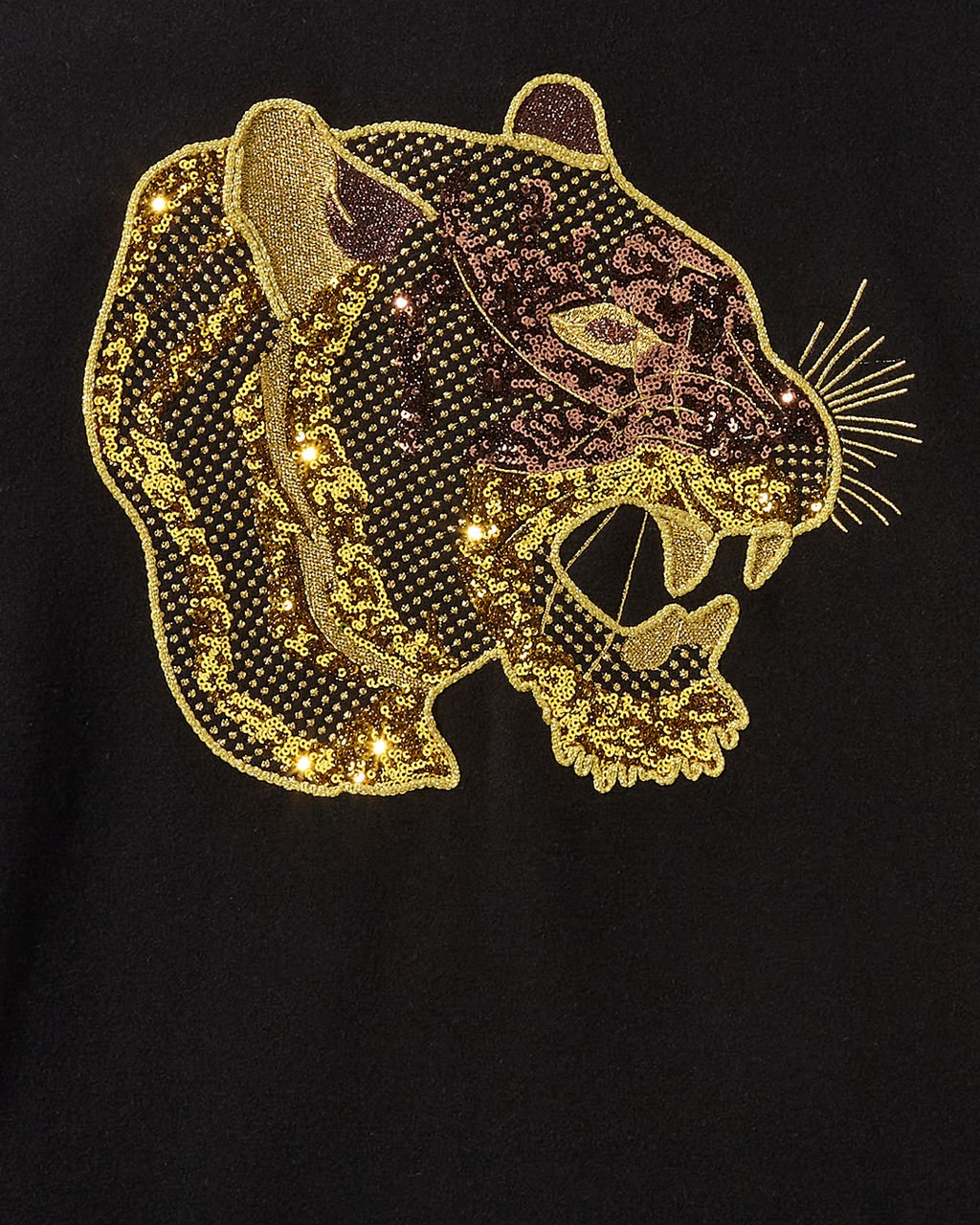 A.I.9 African Intelligence Guilded Leopard - Sandflower Collab Varsity Jacket - Image 8