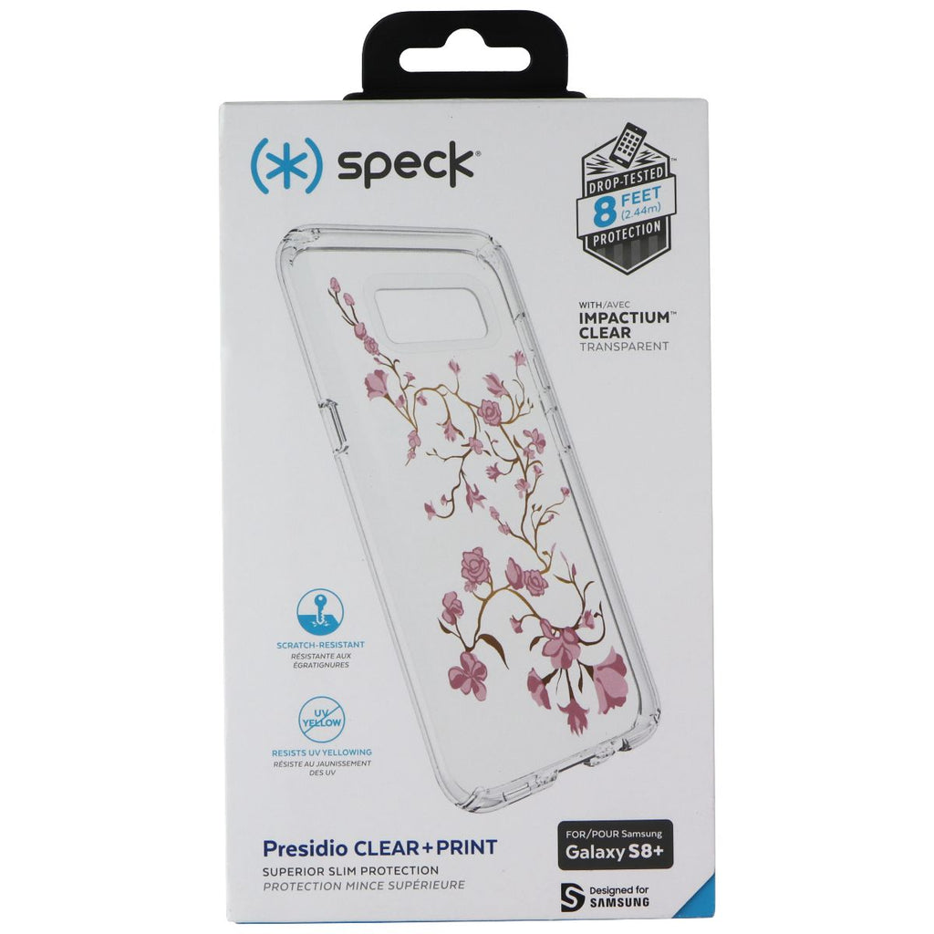 Speck Presidio CLEAR + PRINT Case for Samsung Galaxy (S8+) - Garden Blossoms - New
