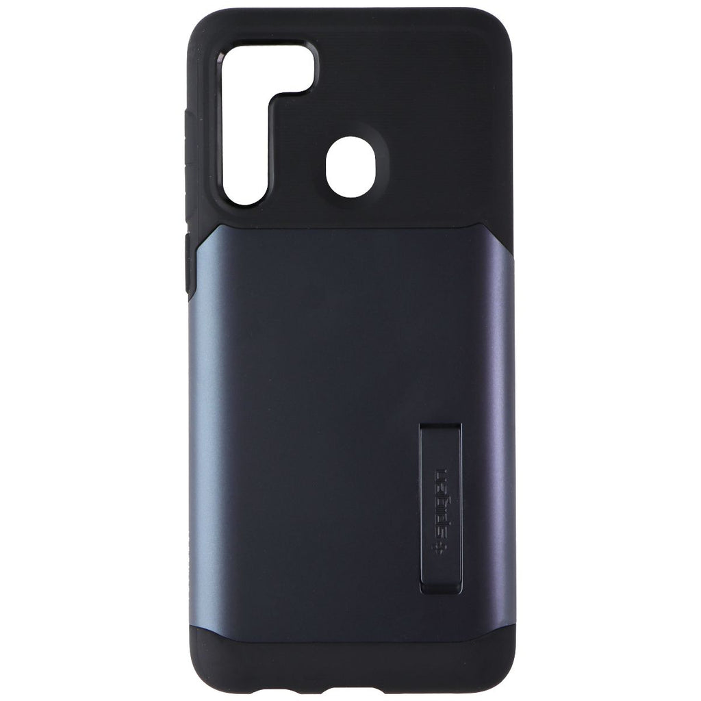 Spigen Slim Armor Series Case for Samsung Galaxy A21 - Metal Slate - New - Image 2