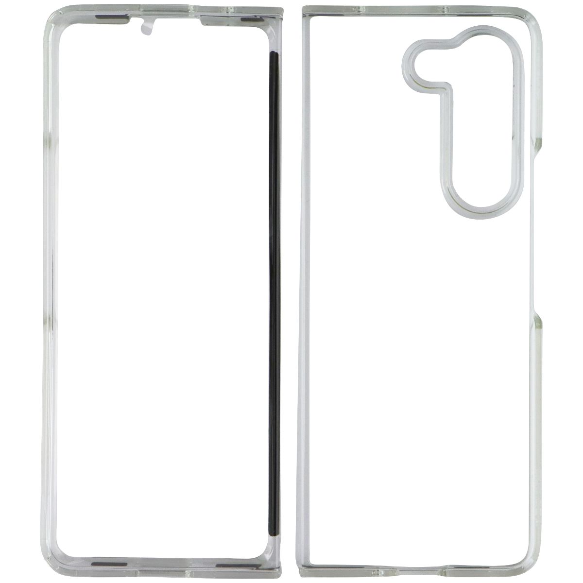 Spigen Crystal Hybrid Case for Samsung Galaxy Z Fold5 5G (2023) - Crystal Clear - New - Image 3