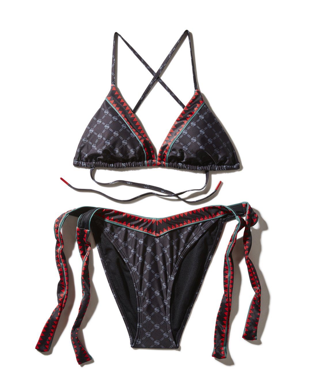 Midnight Money Pattern Bikini - Image 3