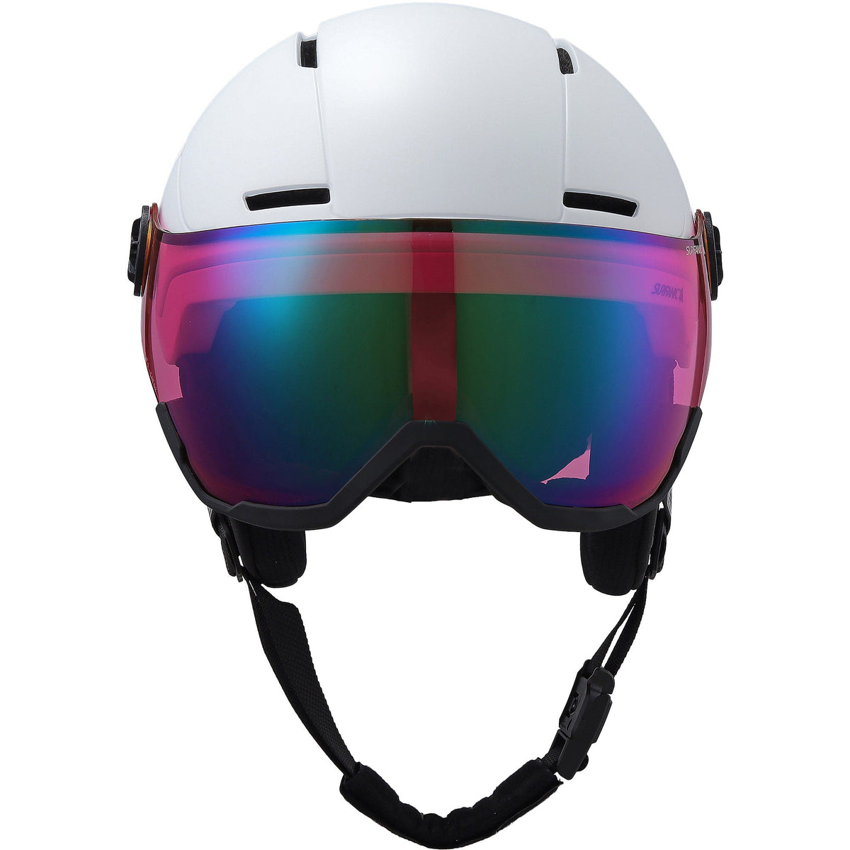 Surfanic Halo Visor Helmet - Optic White - Image 8