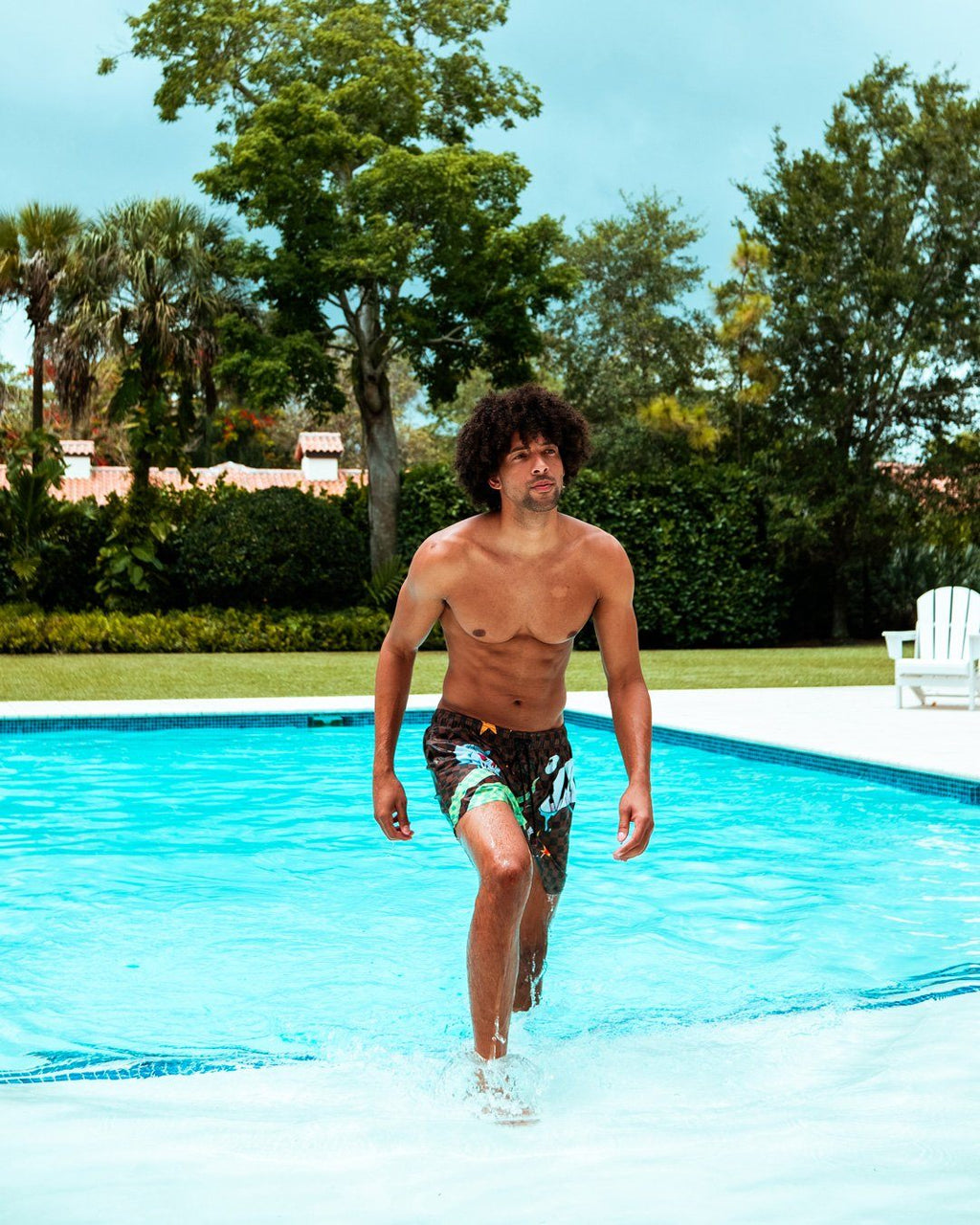 Wtf Shark Shoto Swim Trunks - Image 8