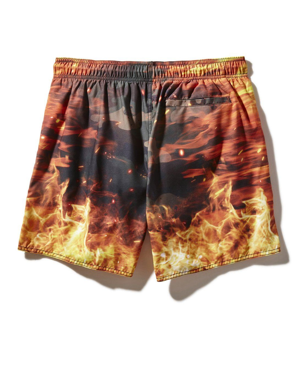 Camo Fire Shoto Swim Trunks - Image 3