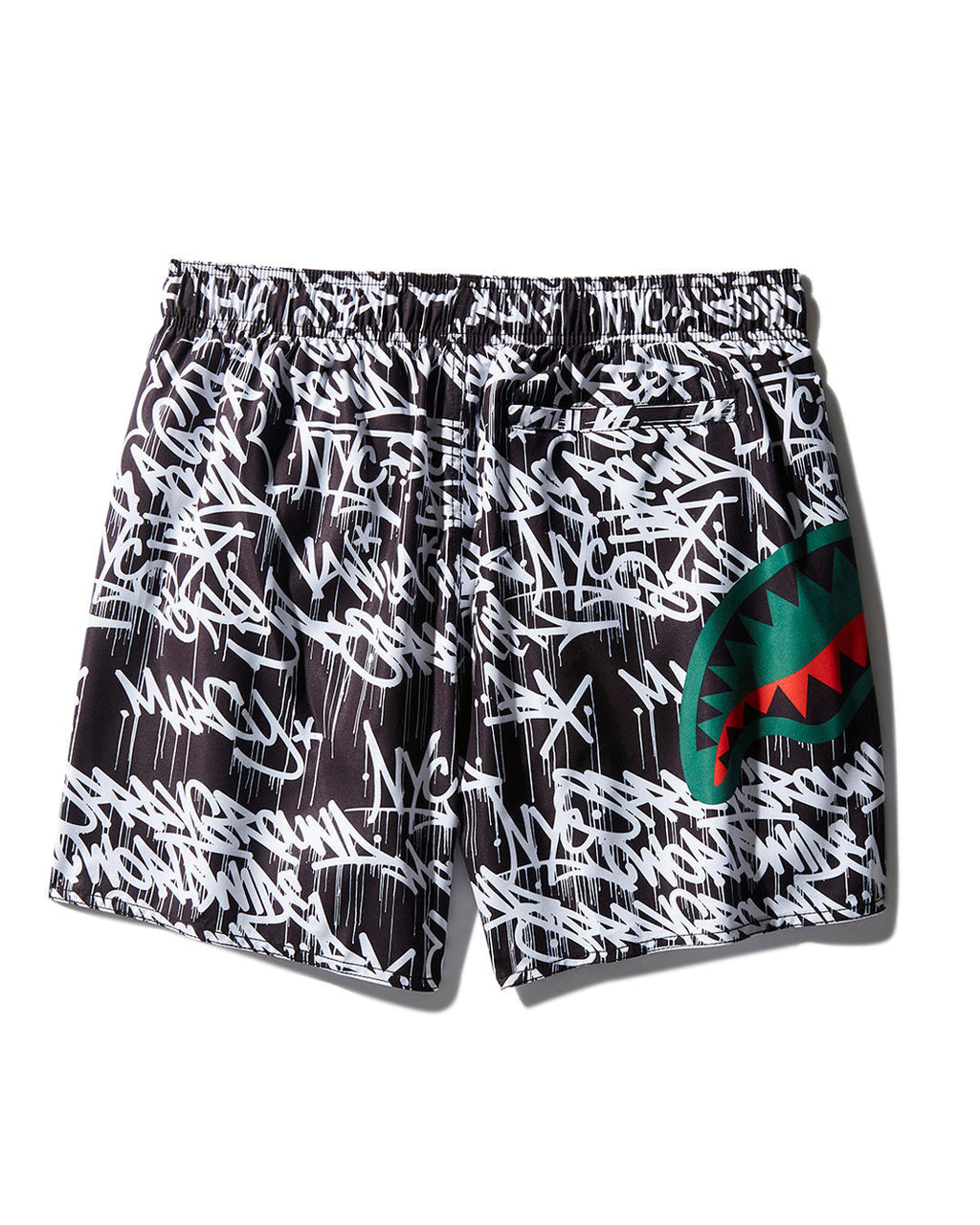 Scribble Shark Shoto Swim Trunks - Image 4