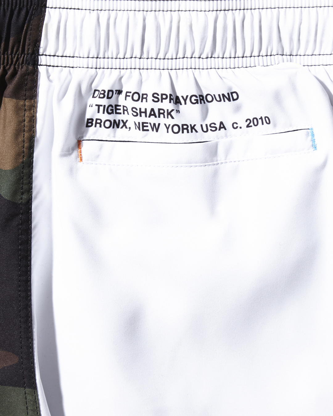 Split Bite Camo Shoto Swim Trunks - Image 9