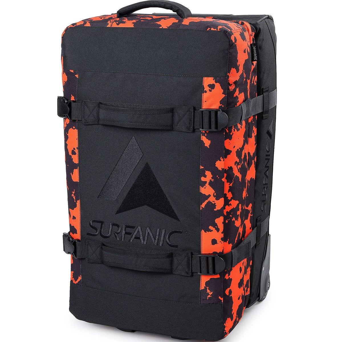 Surfanic Maxim 3.0 70L Roller Bag - Orange Map - Image 4