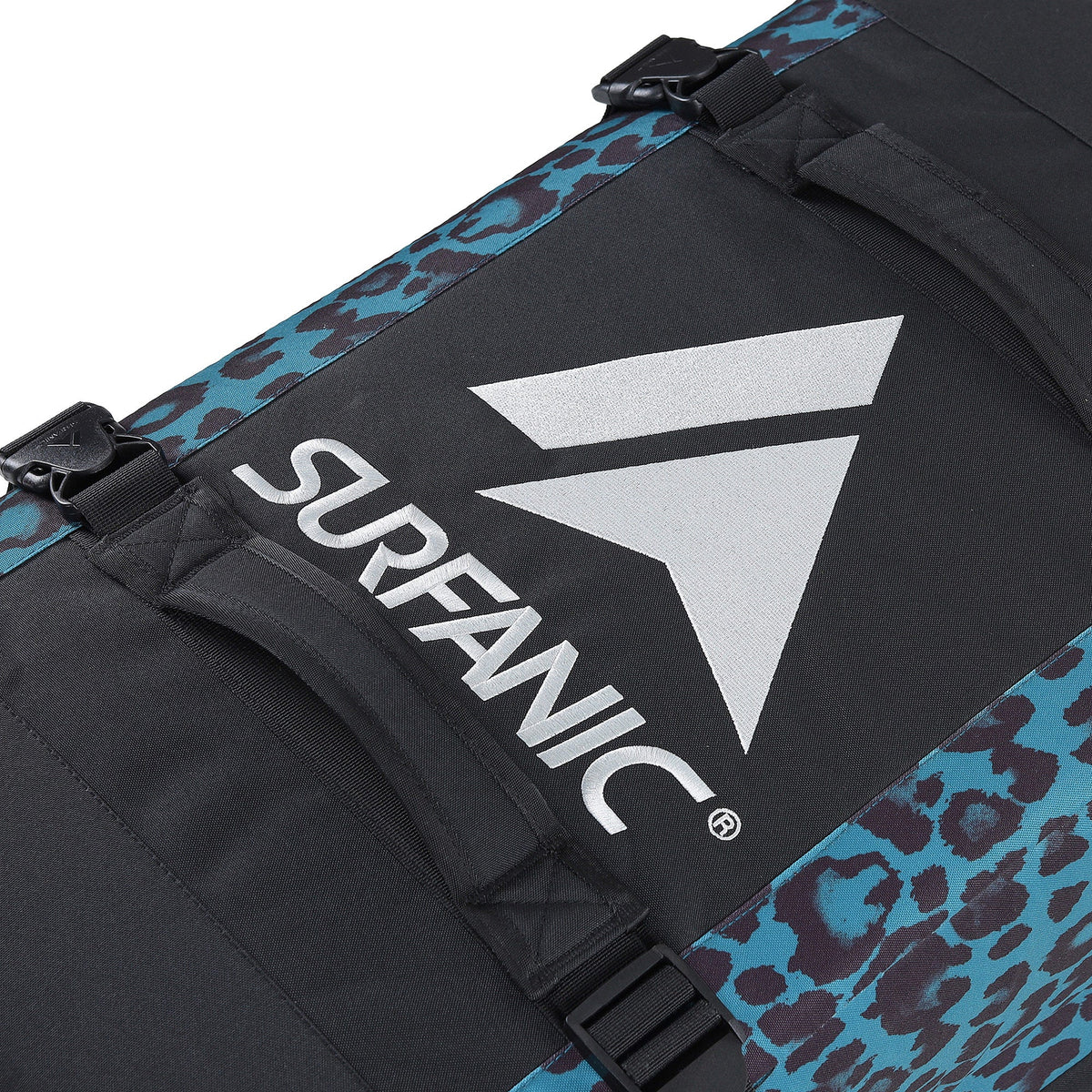 Surfanic Maxim 3.0 100L Roller Bag - Turquoise Jag - Image 13