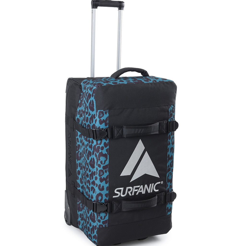 Surfanic Maxim 3.0 100L Roller Bag - Turquoise Jag - Image 3