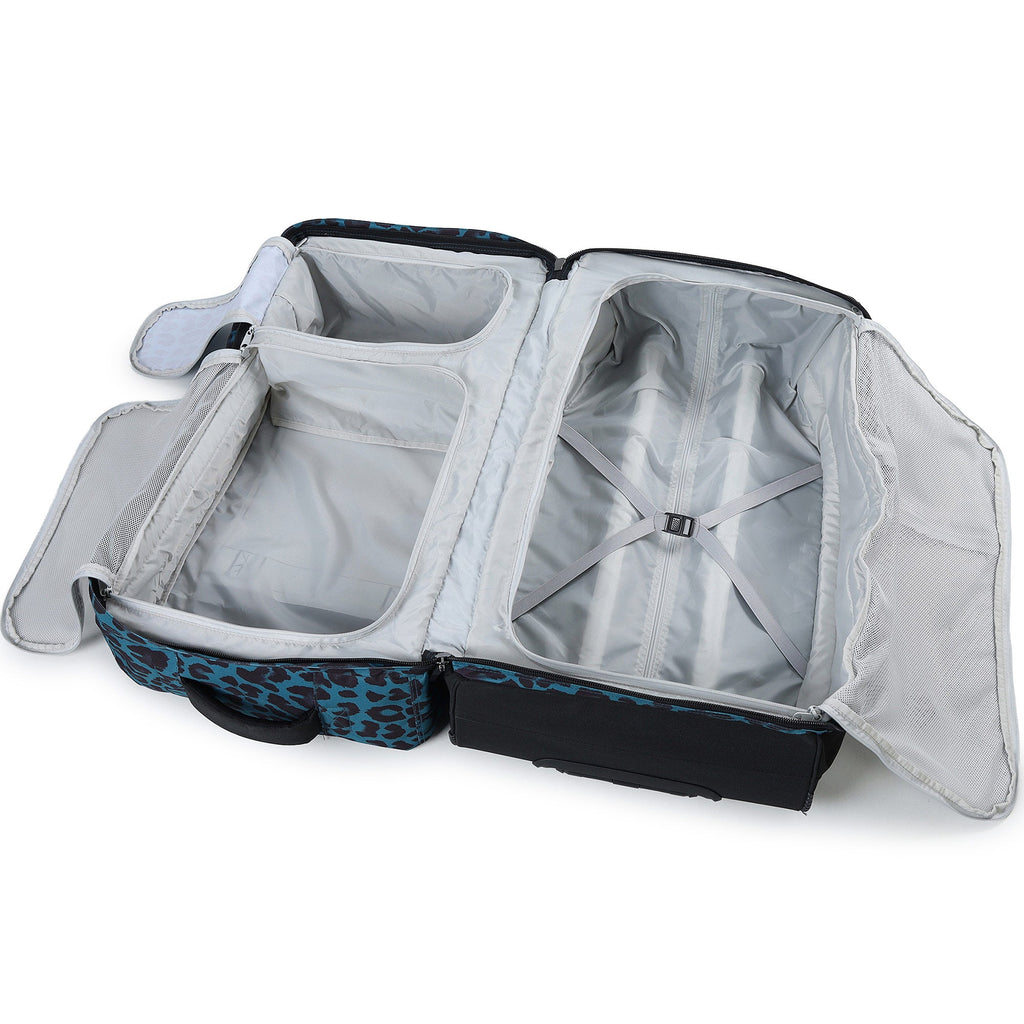 Surfanic Maxim 3.0 120L Roller Bag - Turquoise Jag - Image 2