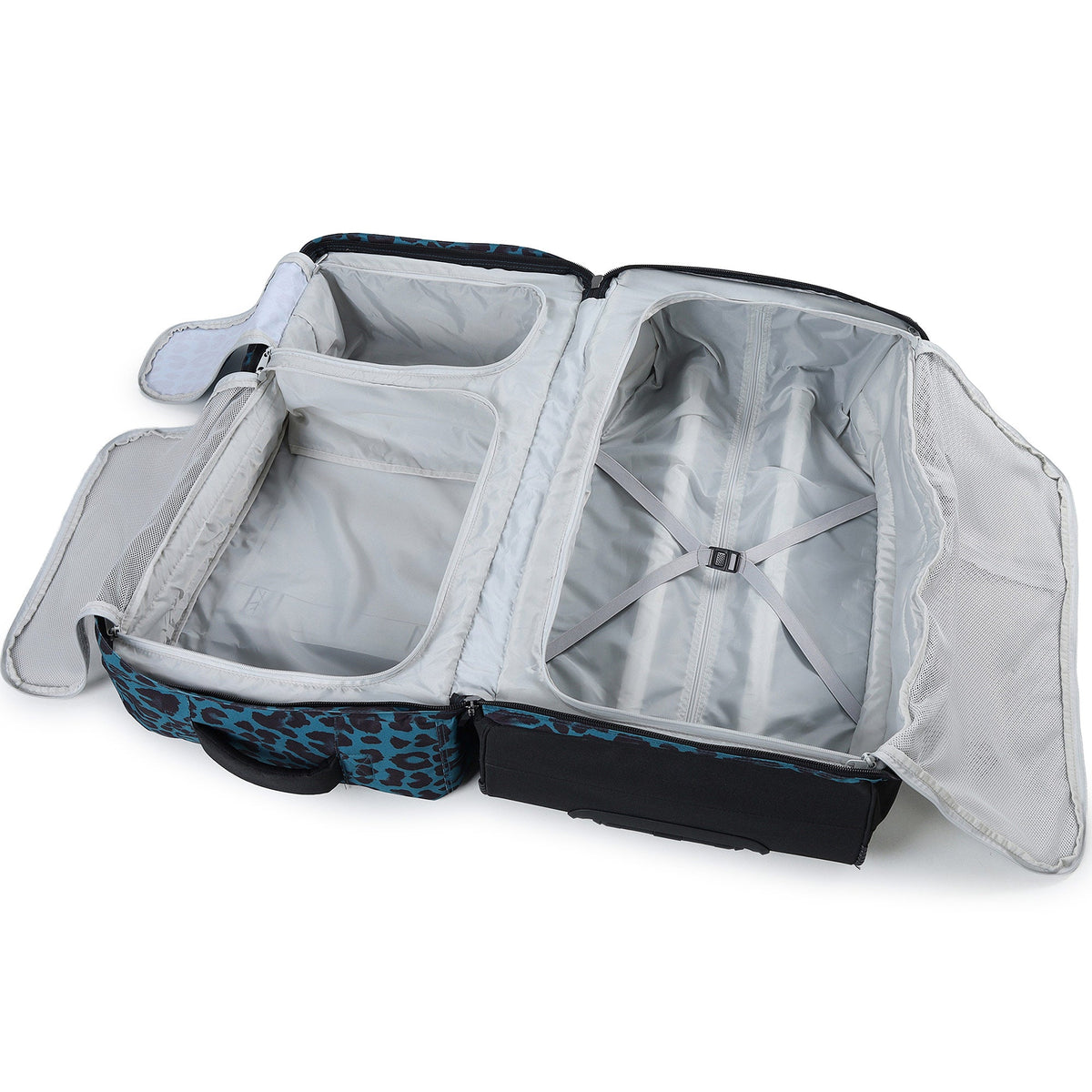 Surfanic Maxim 3.0 120L Roller Bag - Turquoise Jag - Image 2