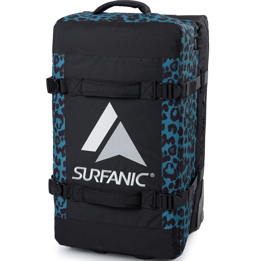 Surfanic Maxim 3.0 120L Roller Bag - Turquoise Jag - Image 4