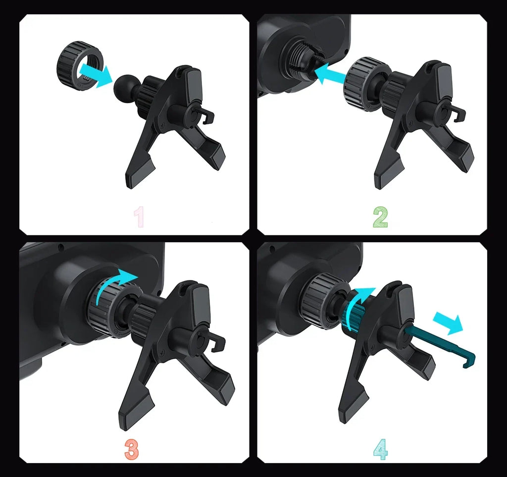 Foldable Wireless Car Phone Holder - Image 11