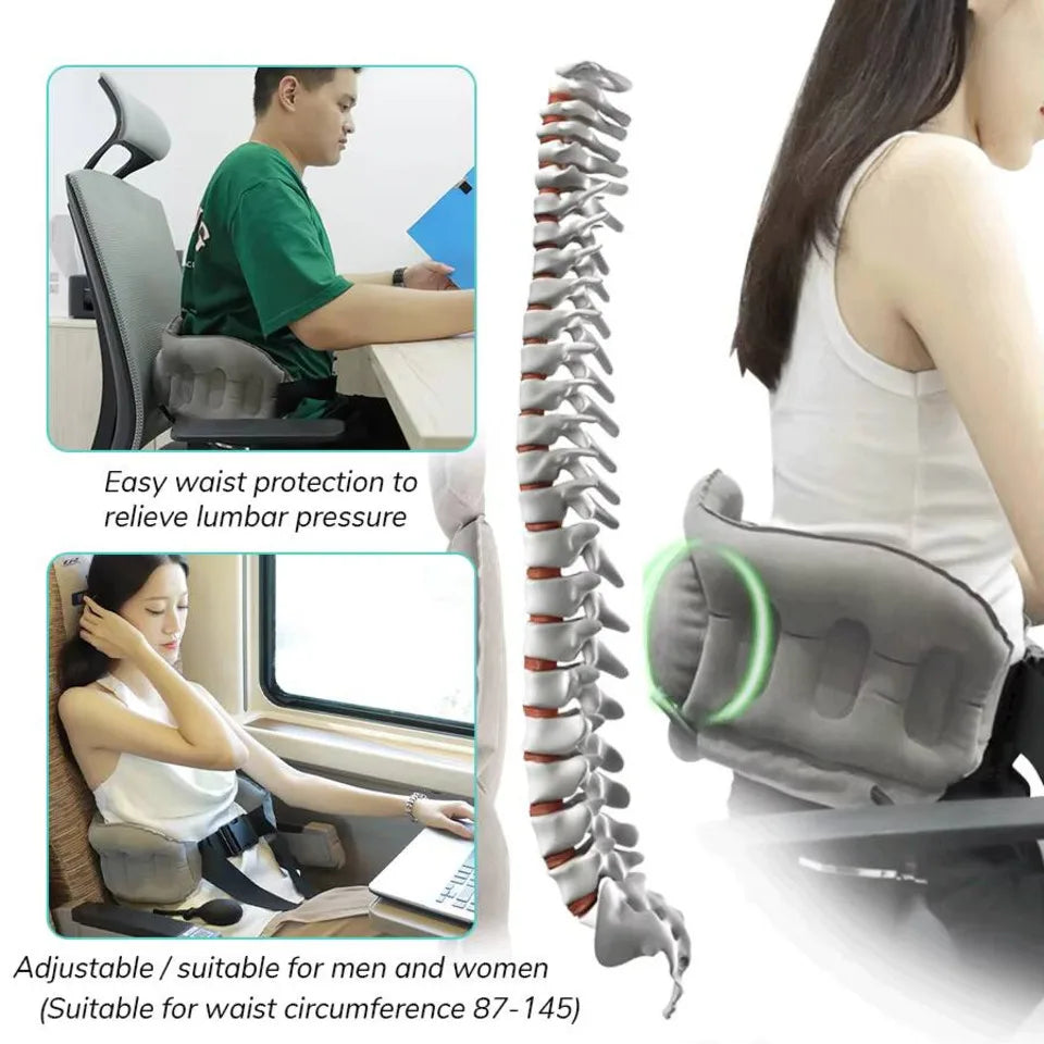 Inflatable Lumbar Support Pillow - Image 2