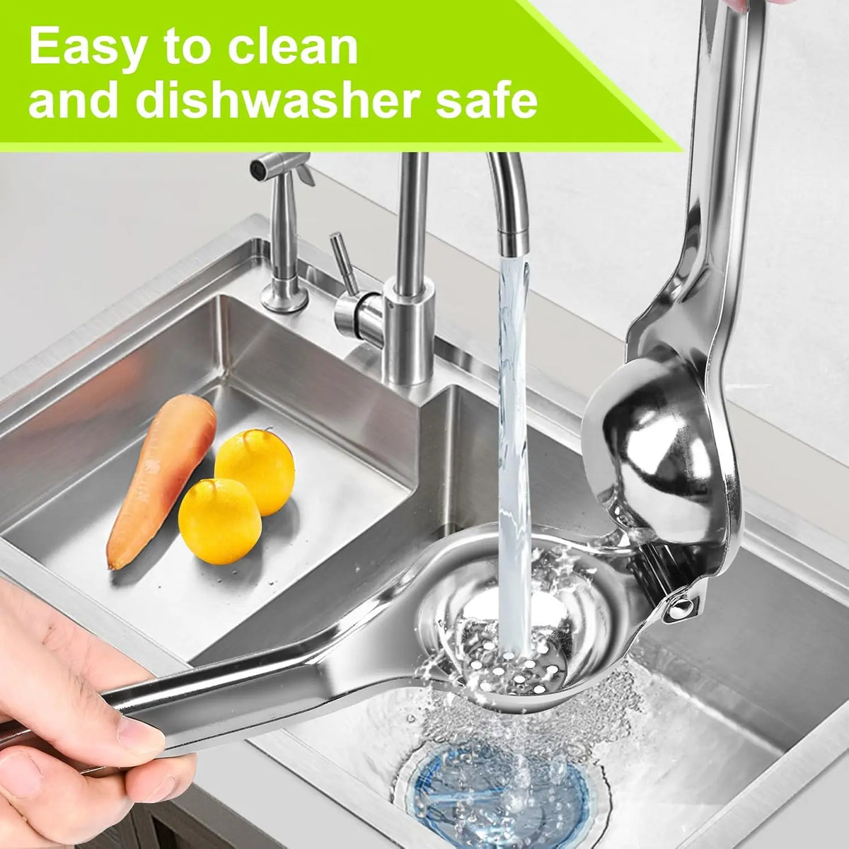 Stainless Steel Lemon Squeezer - Image 4