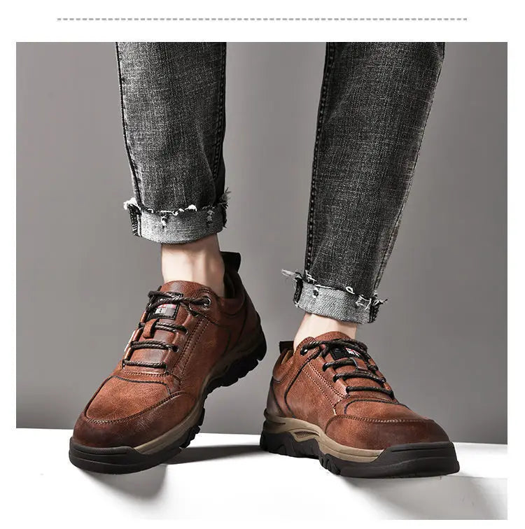 Men’s Business Casual Leather Loafers - Image 11