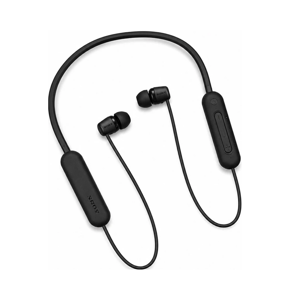 Sony WI-C100 Wireless in-Ear Bluetooth Headphones - Black - Image 3