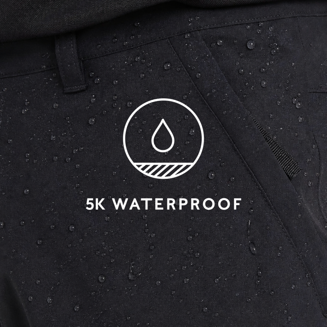 Silsden Mens Waterproof Trousers Long - Black - Image 9