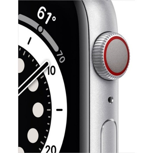 Apple Watch Series 6 40MM Silver (GPS + Cellular) - Image 2