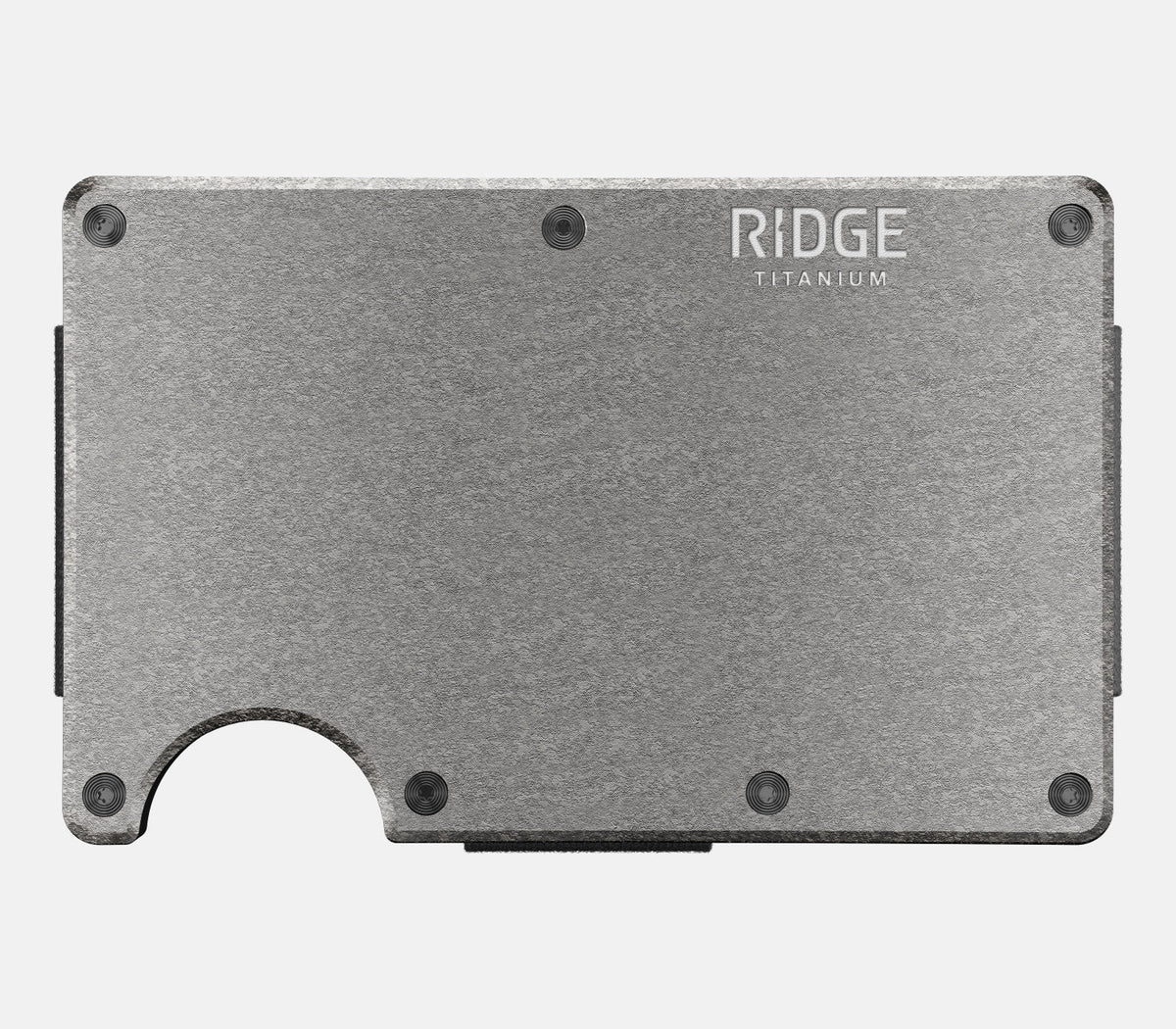 Ridge Wallet - Stonewashed Titanium - Image 2