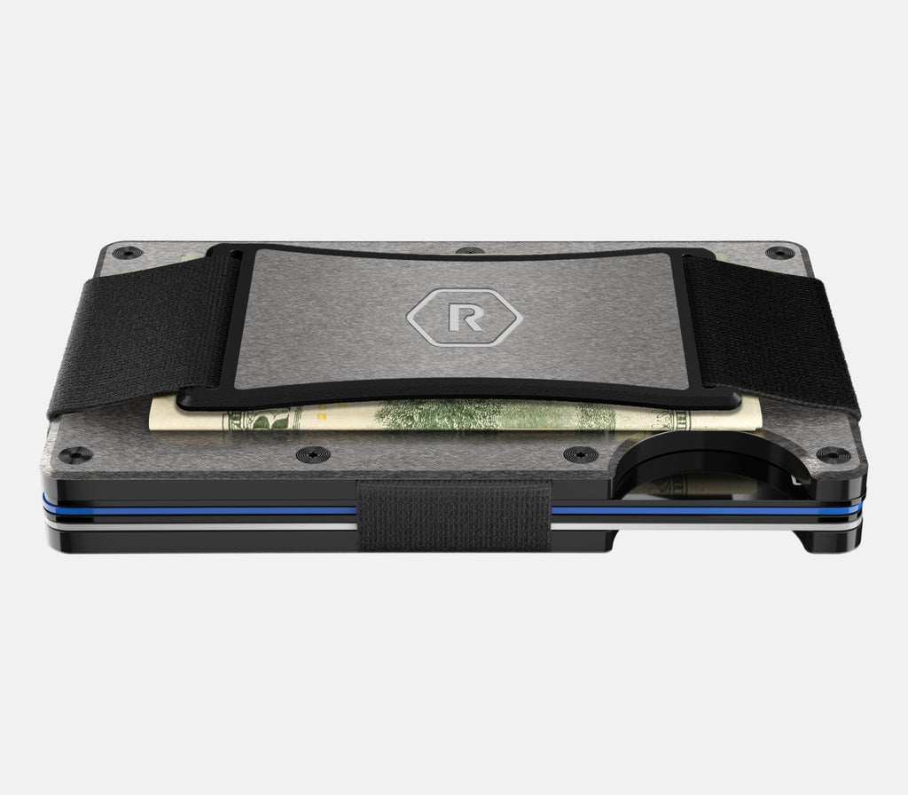 Ridge Wallet - Stonewashed Titanium - Image 4