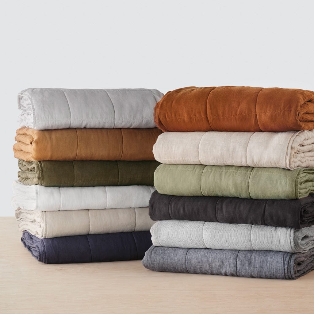 Stonewashed Linen Quilt - Image 43