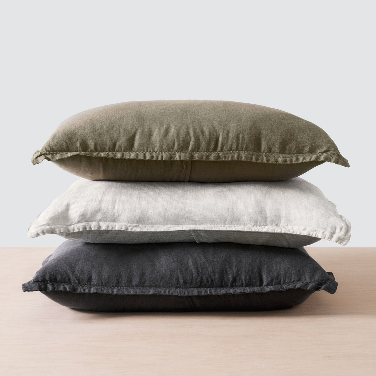 Stonewashed Linen Shams - Image 43