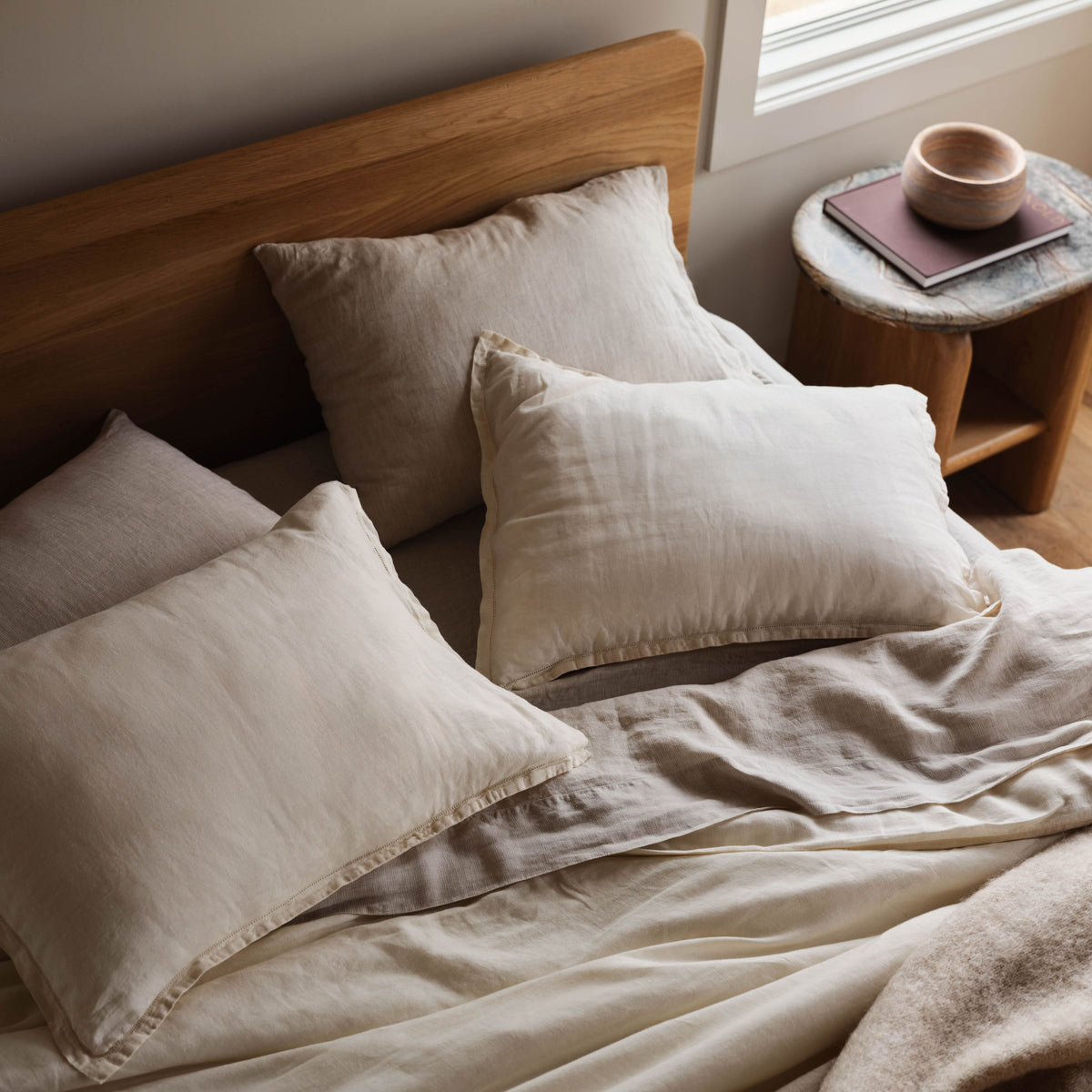 Stonewashed Linen Shams - Image 15