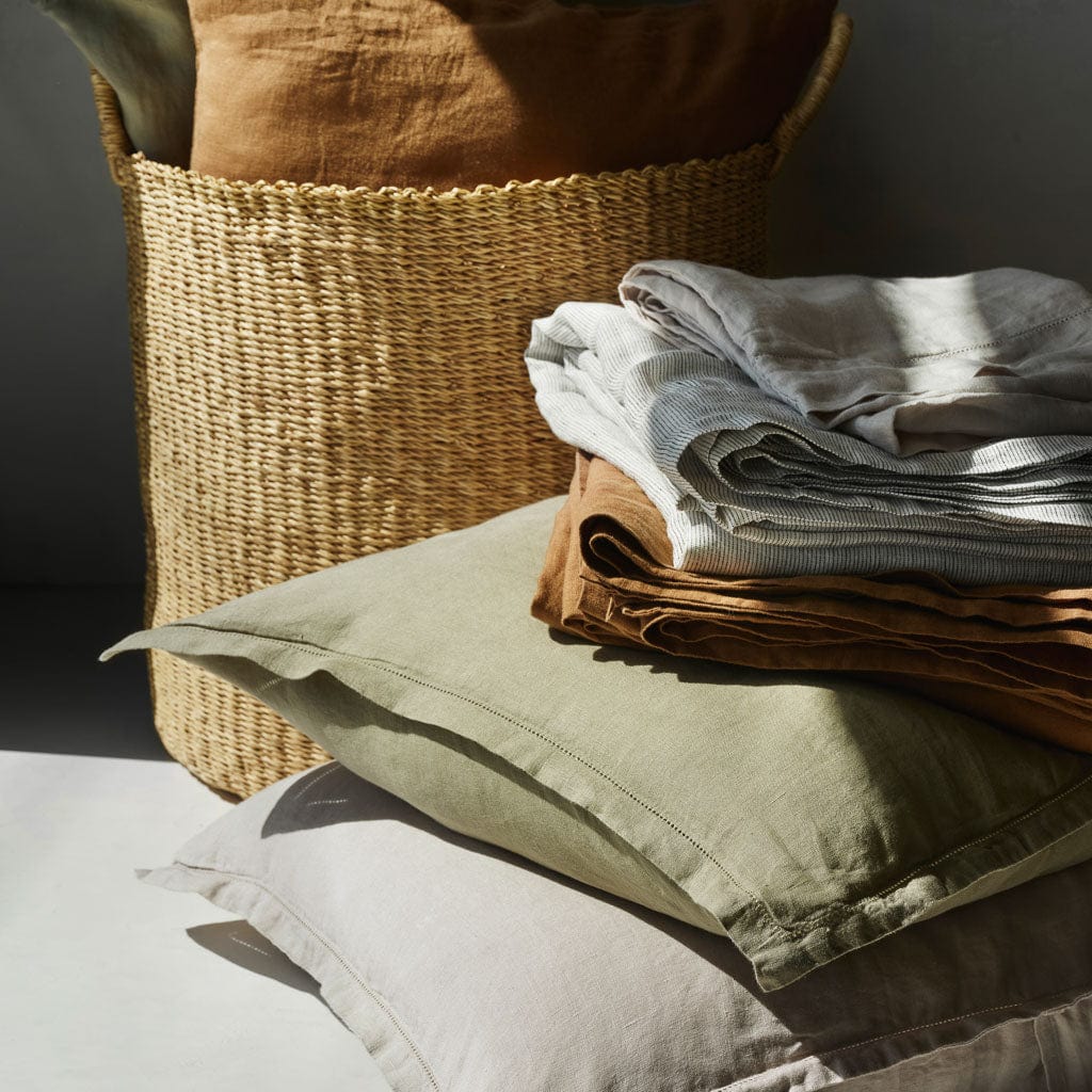 Stonewashed Linen Shams - Image 47