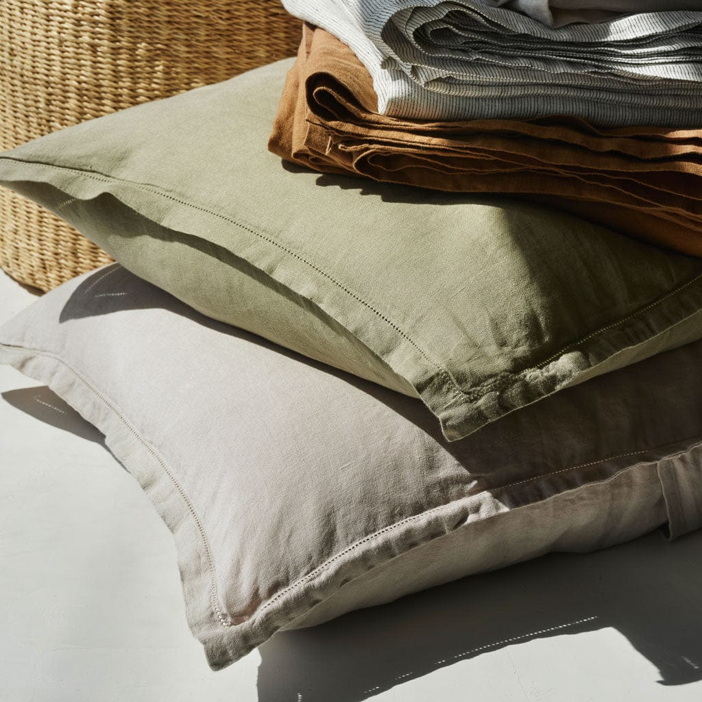 Stonewashed Linen Shams - Image 27